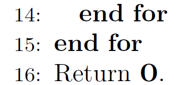 Step 14~16 伪代码